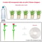 Garden Adjustable Drip Irrigation Kit With Regulating Valve 47mm Irrigation Hose Micro Drippers For 5