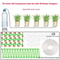 Garden Adjustable Drip Irrigation Kit With Regulating Valve 47mm Irrigation Hose Micro Drippers For 11