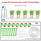 Garden Adjustable Drip Irrigation Kit With Regulating Valve 47mm Irrigation Hose Micro Drippers For 13