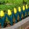 TulipSnap 10Piece Garden Edging Fence Interlocking Flower Bed Border Panels 0