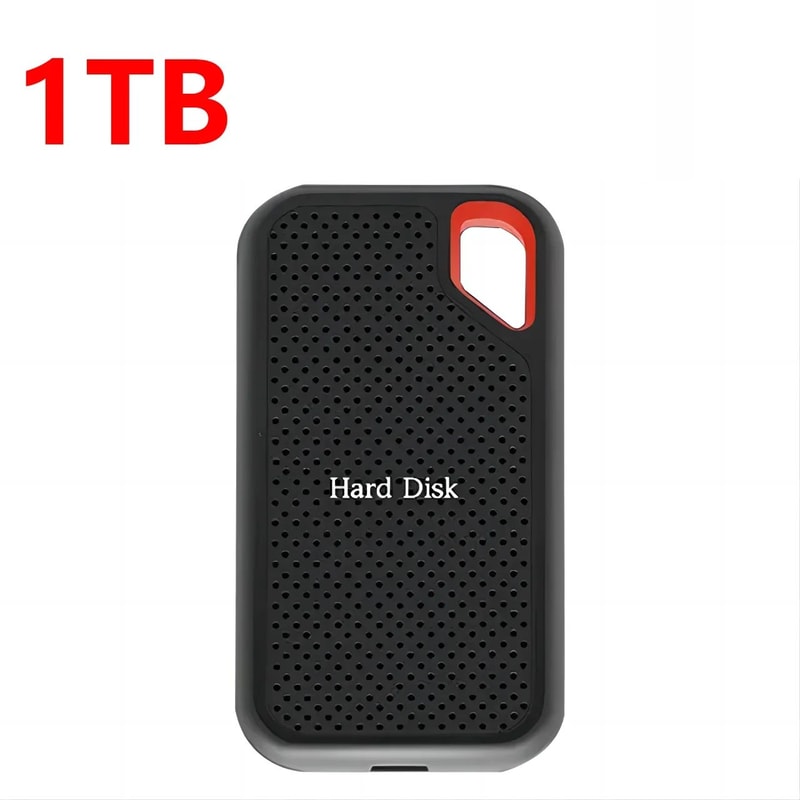 HighSpeed Portable USBC External SSD Drive For Laptop PC 6