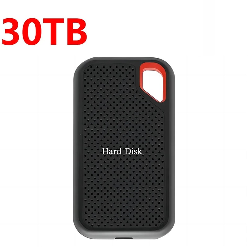 HighSpeed Portable USBC External SSD Drive For Laptop PC 14