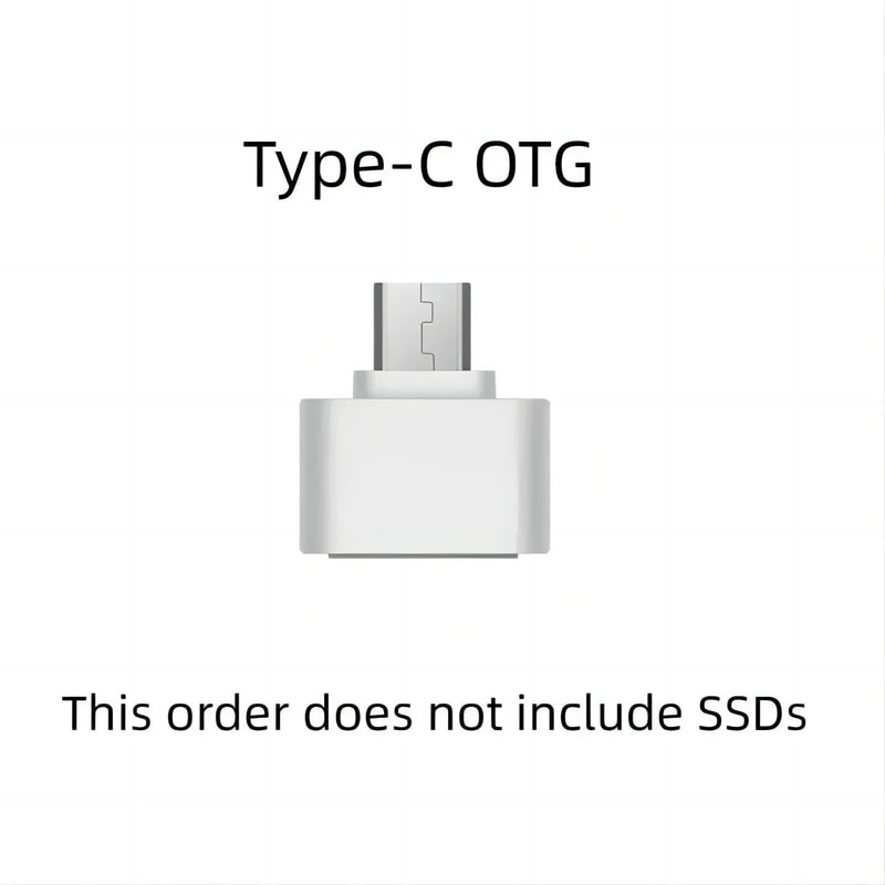 HighSpeed Portable USBC External SSD Drive For Laptop PC 16