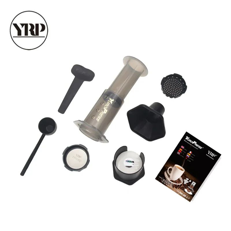 Premium Portable Espresso French Press Coffee Maker Set Complete Manual Portable Coffee Maker Kit 5
