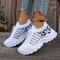 Leopard Print Lightweight Breathable Womens Casual Sneakers 1