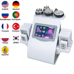 missheart professional 6-in-1 body contouring & ultrasonic fat reduction machine