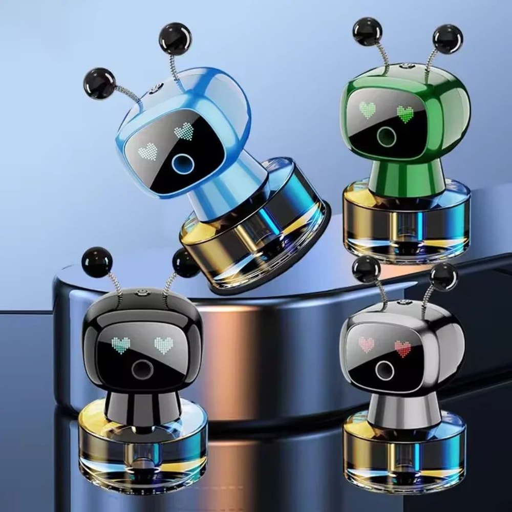 Smart Rechargeable Car Air Freshener Diffuser Intelligent Aroma With Adjustable Scent 0