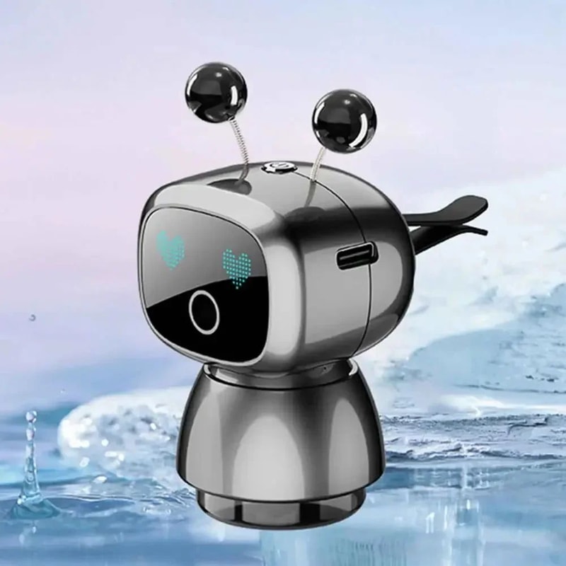 Smart Rechargeable Car Air Freshener Diffuser Intelligent Aroma With Adjustable Scent 18