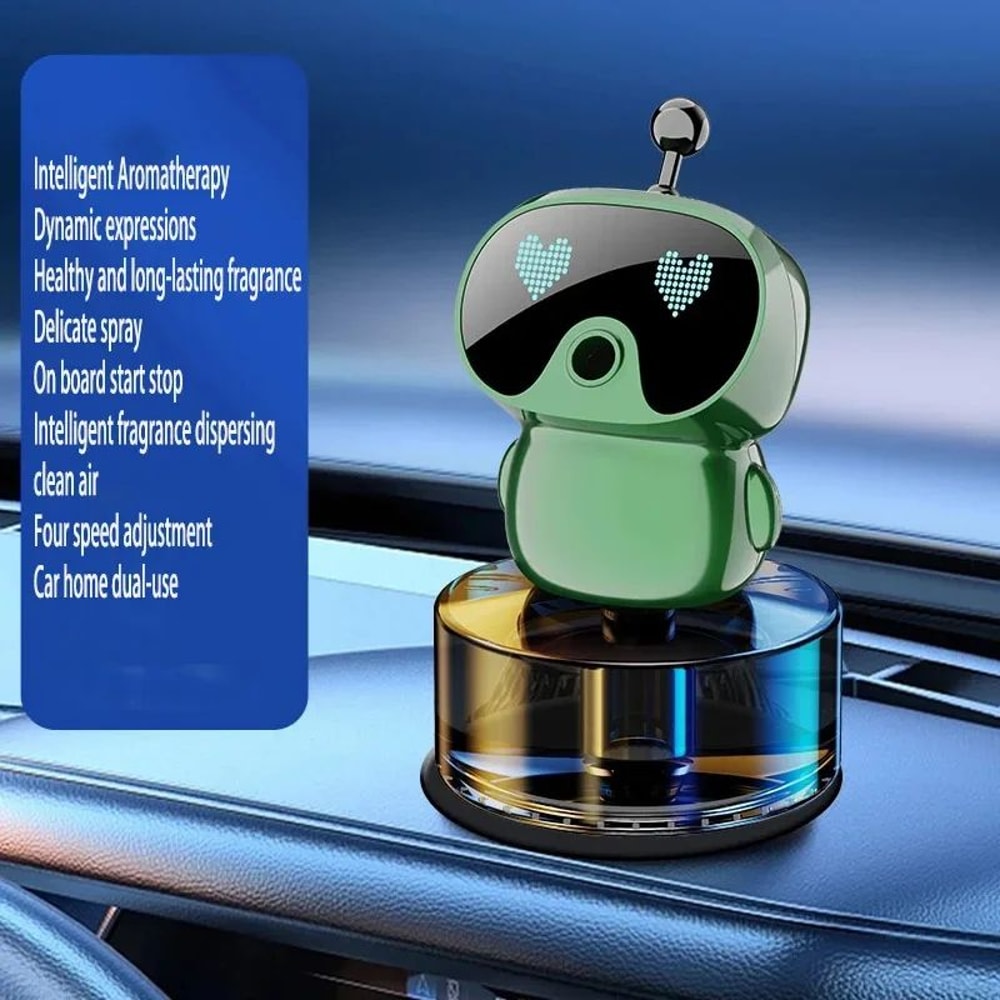 Smart Rechargeable Car Air Freshener Diffuser Intelligent Aroma With Adjustable Scent 23