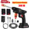 300W 30Bar Cordless Pressure Washer With Foam Bottle 12000mAh Portable Car Wash Gun 0