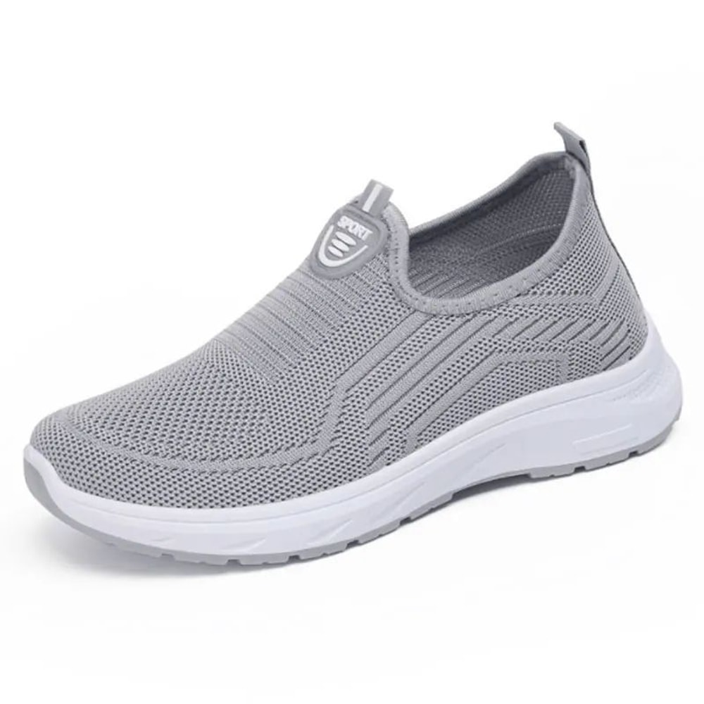 Womens Breathable SlipOn Casual Sneakers Lightweight Walking Everyday Comfort Shoes 8