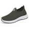 Womens Breathable SlipOn Casual Sneakers Lightweight Walking Everyday Comfort Shoes 9