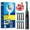 Premium Rotating Rechargeable Electric Toothbrush With 8 Soft Brush Heads Deep Clean Oral Care For 7