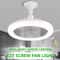 Premium 3in1 Rotatable Ceiling Fan Light With Remote Control E27 Base 0