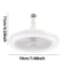 Premium 3in1 Rotatable Ceiling Fan Light With Remote Control E27 Base 5