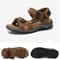 Premium Mens Leather Roman Sandals Classic Comfortable Beach Outdoor Footwear 8
