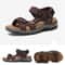 Premium Mens Leather Roman Sandals Classic Comfortable Beach Outdoor Footwear 9