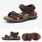 Premium Mens Leather Roman Sandals Classic Comfortable Beach Outdoor Footwear 9
