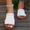 Square Toe Cross Strap Flat Sandals For Women Minimalist Womens Summer Sandals For Beach Everyday 1