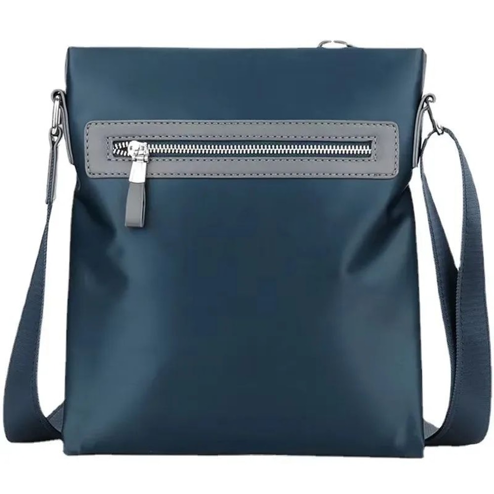 Mens Waterproof Oxford Sling Crossbody Bag With AntiTheft Lock HighCapacity Travel Work Strap Bag 4