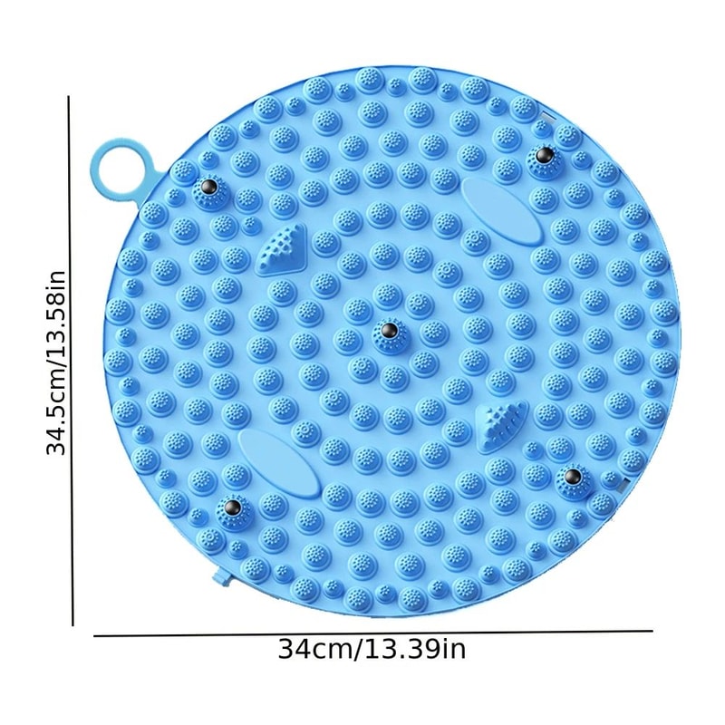 Foot Acupressure Mat PressurePoint Foot Massage Pad For Daily Relief Balance 7