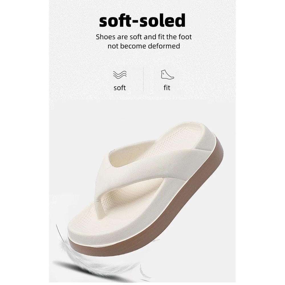 Everyday Comfort Platform Sandals Trendy Womens Summer FlipFlops 12
