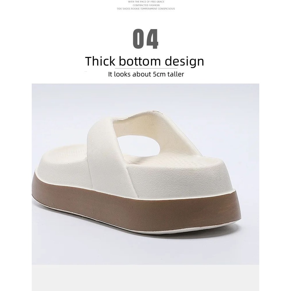 Everyday Comfort Platform Sandals Trendy Womens Summer FlipFlops 16