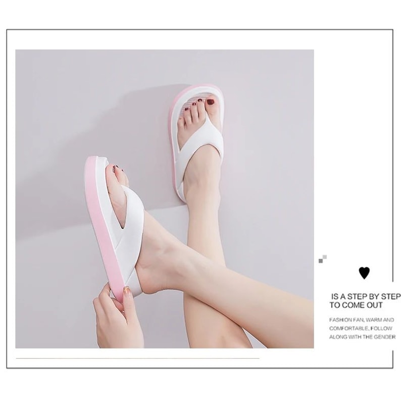 Everyday Comfort Platform Sandals Trendy Womens Summer FlipFlops 20