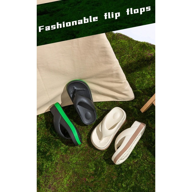 Everyday Comfort Platform Sandals Trendy Womens Summer FlipFlops 4