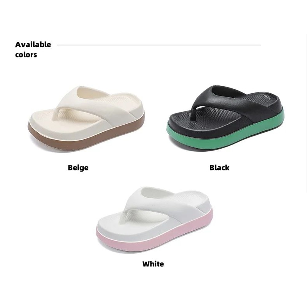 Everyday Comfort Platform Sandals Trendy Womens Summer FlipFlops 11