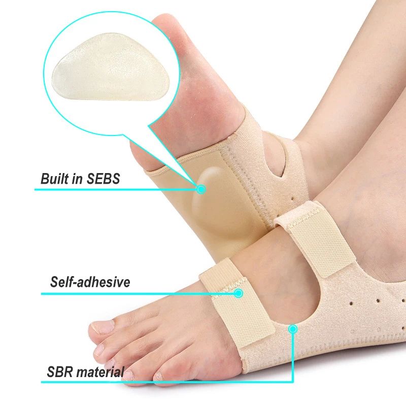 Plantar Relief ShockAbsorbing Heel Support Inserts Adjustable Plantar Fasciitis Relief Cushion Pad 1