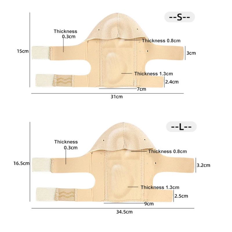 Plantar Relief ShockAbsorbing Heel Support Inserts Adjustable Plantar Fasciitis Relief Cushion Pad 5