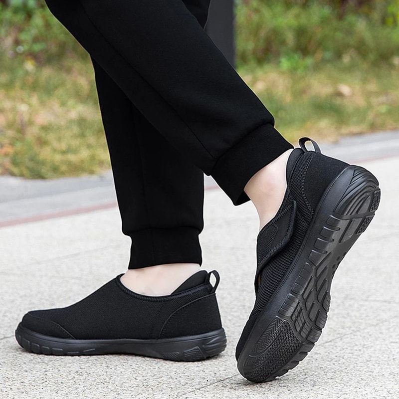 ComfortEase Diabetic Wide Walking Shoes With Adjustable Closure For Swollen Feet 7