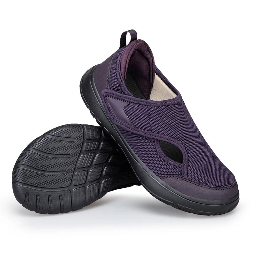 ComfortEase Diabetic Wide Walking Shoes With Adjustable Closure For Swollen Feet 8