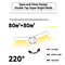AllNight 2000 LM Rechargeable Outdoor Lantern UltraBright Waterproof Camping Light 5