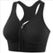 FrontZip HighSupport Sports Bra For Women Breathable Yoga Gym Fitness Top 1