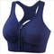 FrontZip HighSupport Sports Bra For Women Breathable Yoga Gym Fitness Top 7