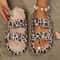 LeopardPrint Cloud Comfort Beach Slides ThickSole Summer Women Comfort Slippers 3
