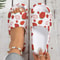 LeopardPrint Cloud Comfort Beach Slides ThickSole Summer Women Comfort Slippers 10