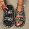 LeopardPrint Cloud Comfort Beach Slides ThickSole Summer Women Comfort Slippers 14