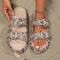 LeopardPrint Cloud Comfort Beach Slides ThickSole Summer Women Comfort Slippers 5