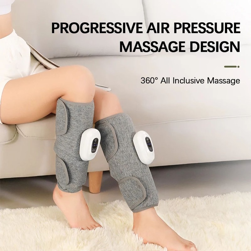 Premium Wireless 360 Air Compression Calf Leg Massager Deep Muscle Relief Circulation Therapy 0