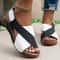 Womens Wedge Sandals With Peep Toe Lightweight Comfort Wedges For Summer 0