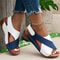 Womens Wedge Sandals With Peep Toe Lightweight Comfort Wedges For Summer 1