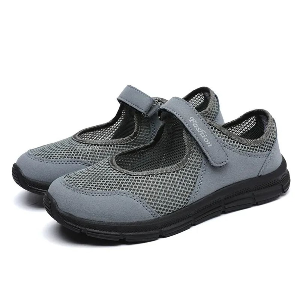 Breathable Mesh SlipOn Walking Sneakers For Women Lightweight Vulcanized Work Casual Shoes 7