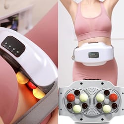 electric deep relief abdominal massager for digestive comfort & muscle relaxation