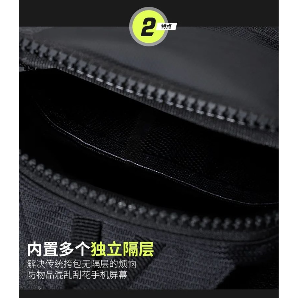 Large Capacity Crossbody Sling Bag Chest Pack For Men Women Everyday Sports Travel 3