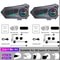 Kebidumei YP10 Motorcycle Helmet Intercom Bluetooth 53 For 2 Riders Waterproof 300m 9