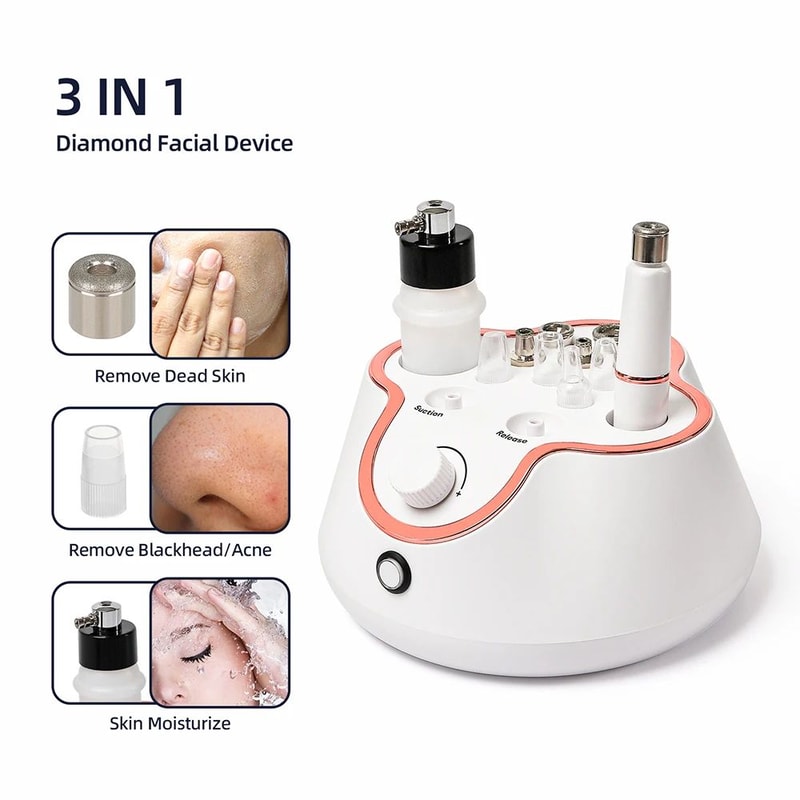 Professional Diamond Microdermabrasion Facial Machine For Home Skin Rejuvenation 1