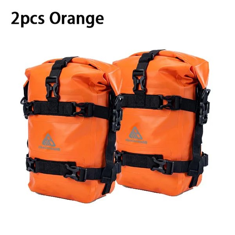 Waterproof Crash Bar Tool Bag For BMW GS Honda Adventure Bikes QuickAccess Storage For Tools Esse 12